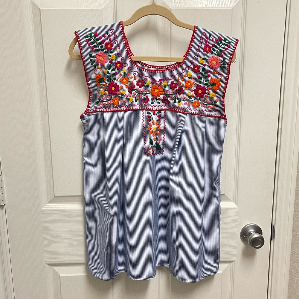 Nativa Embroidered Mexican Blouse